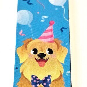 Golden Retriever Puppy Magnetic Bookmark Dog Lover Gift Cute Reading Page Marker